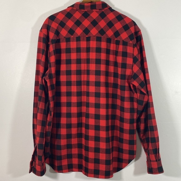 Rocky Mountain Flannel Company Red and Black Buffalo Check Plaid Size 2XL - Picture 3 of 5